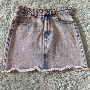 Denim skirt